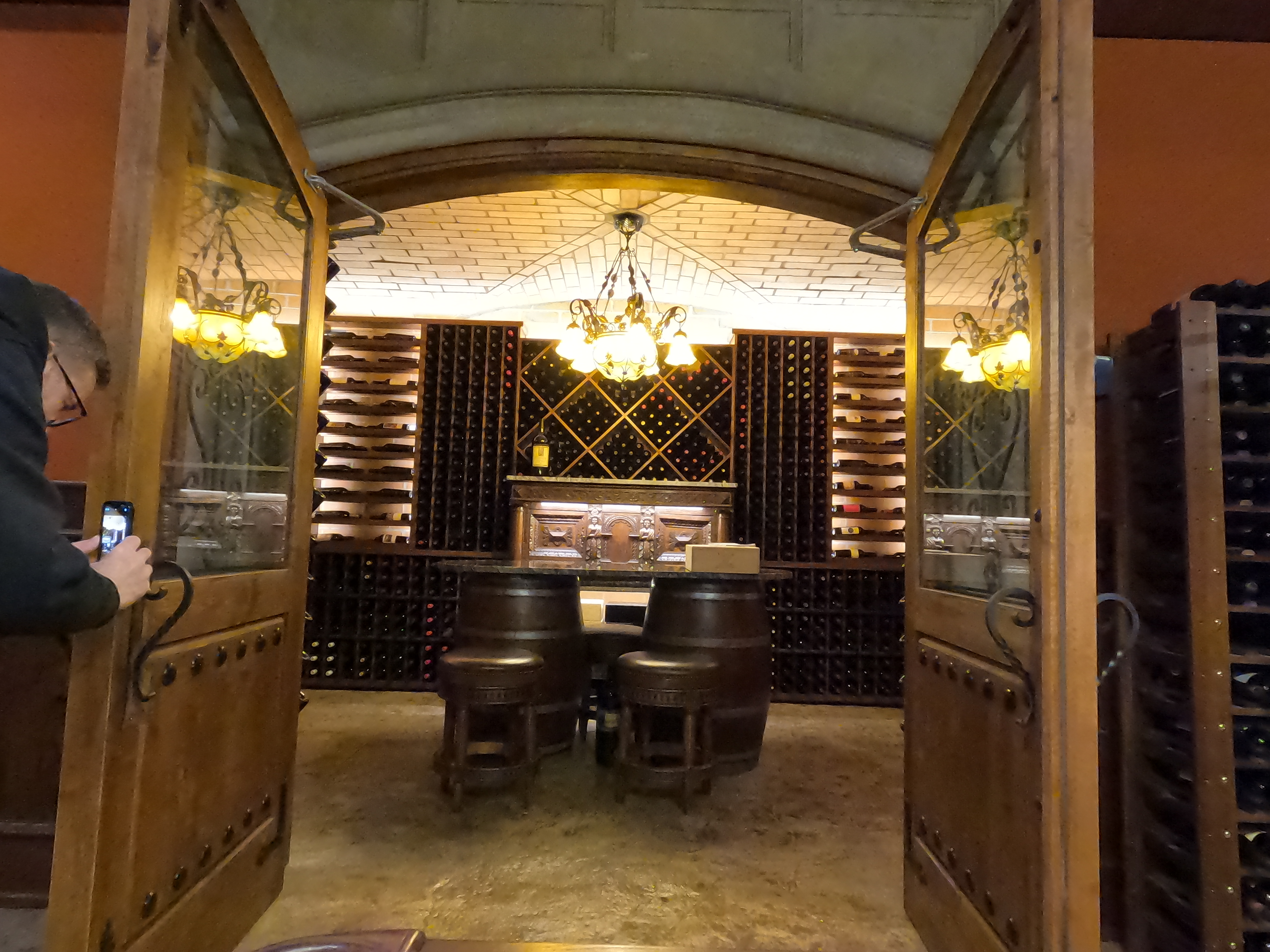 Custom Wine Cellar Entry